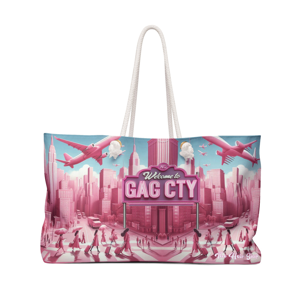 Pink City Weekender Bag