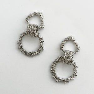 Sleek Hammered Earrings