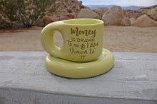 Load image into Gallery viewer, Money Moves Mug &amp; Saucer
